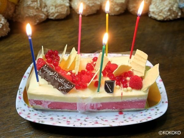 De Bon Coeurの誕生日デコレーションケーキ Middleage散財日記