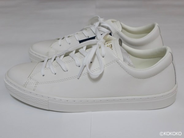 CONVERSE LEATHER ALL STAR COUPE OX WHITE: MIDDLEAGE散財日記